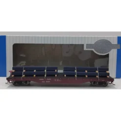 Bachmann 18924 HO Union Pacific 50' Flatcar w/Steel Beam Load - Model Train Junction: Quality Parts and Art Supplies
