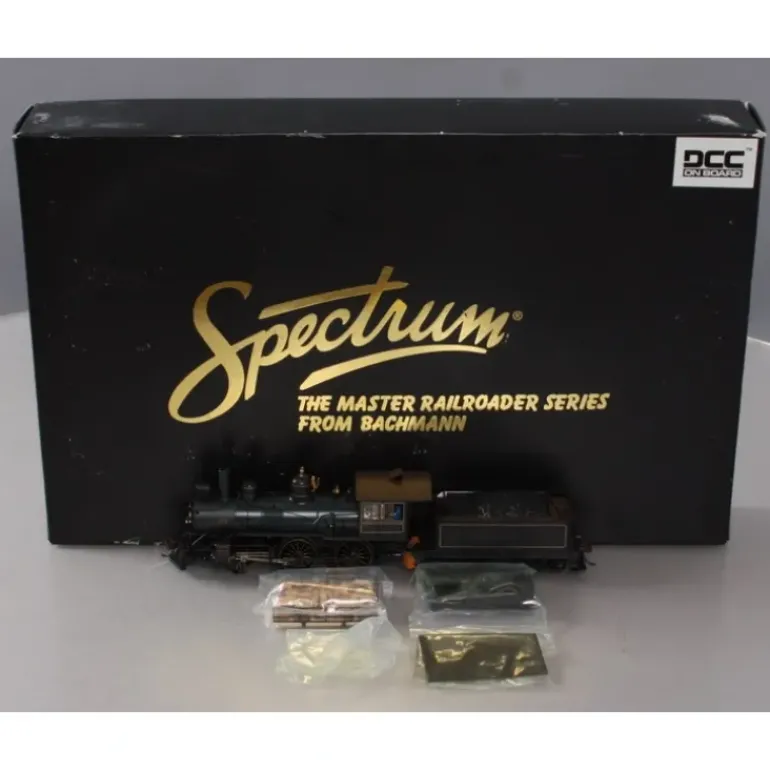 Bachmann 83409 HO Unlettered Modern American Richmond 4-4-0 Steam Loco w/DCC - Model Train Junction: Quality Parts and Art Supplies
