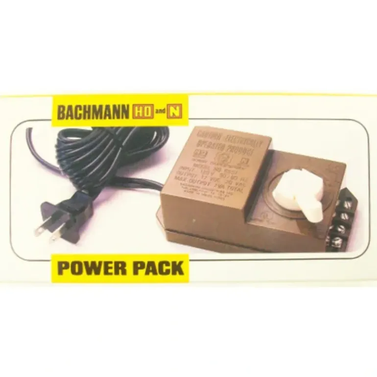 Bachmann 6607 HO 7V Hobby Transformer - Model Train Junction: Quality Parts and Art Supplies