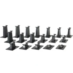 Bachmann 44595 HO/On30 E-Z Track Graduated Pier (Set of 18) - Model Train Junction: Quality Parts and Art Supplies