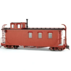 Bachmann 88799 Long Caboose - Undecorated Oxide Red - Metal Wheels - Model Train Junction: Quality Parts and Art Supplies
