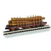 Bachmann 18352 N 1935-1960 Version ACF 40' Log Car - Model Train Junction: Quality Parts and Art Supplies