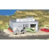 Bachmann 45708 N Built-Up Auto Body Shop With Figures - Model Train Junction: Quality Parts and Art Supplies