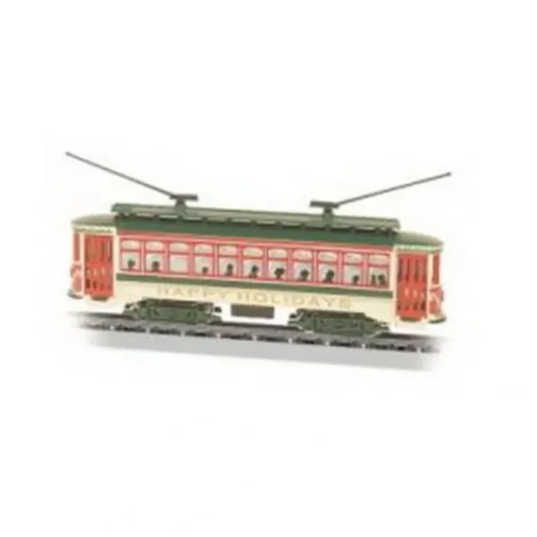 Bachmann 61085 N Christmas Brill Trolley - Model Train Junction: Quality Parts and Art Supplies