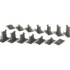 Bachmann 44871 N E-Z Track Graduated Pier (Set of 16) - Model Train Junction: Quality Parts and Art Supplies