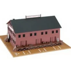 Bachmann 46709 N Freight Station w/Steam Whistle - Model Train Junction: Quality Parts and Art Supplies