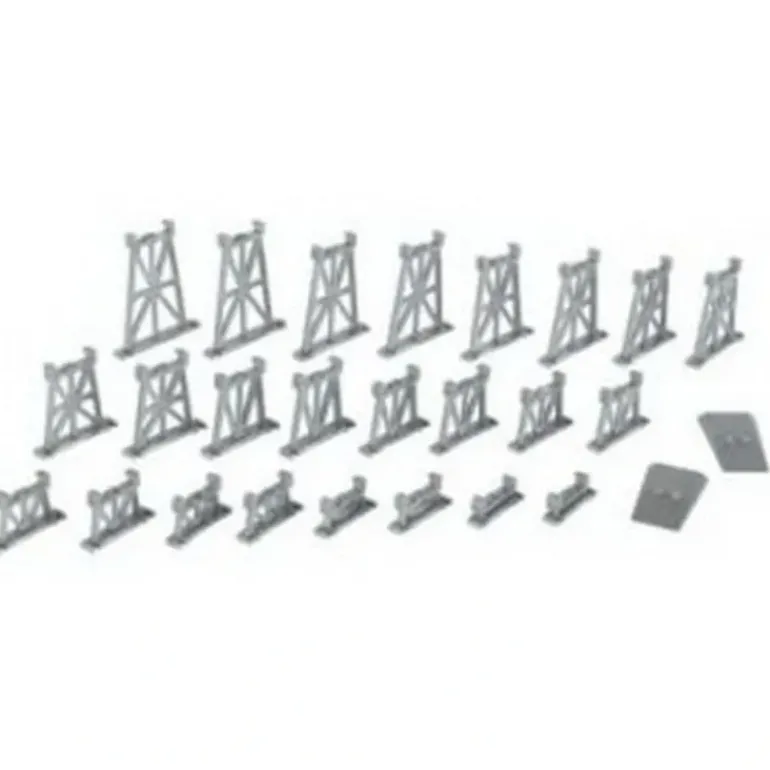 Bachmann 42523 N Graduated Trestle (Set of 26) - Model Train Junction: Quality Parts and Art Supplies