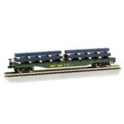 Bachmann 18954 N Maine Central Flatcar w/Steel Load - Model Train Junction: Quality Parts and Art Supplies