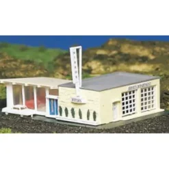 Bachmann 45903 N New Car Showroom w/Automobile - Model Train Junction: Quality Parts and Art Supplies