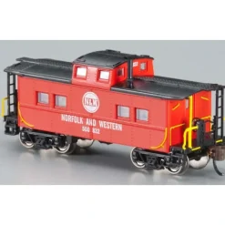 Bachmann 16855 N Norfolk & Western Northeast Steel Caboose - Model Train Junction: Quality Parts and Art Supplies