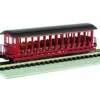 Bachmann 19397 N Painted & Unlettered Jackson Sharp Exc. Car (Burgunday, Black) - Model Train Junction: Quality Parts and Art Supplies
