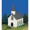 Bachmann 45815 N Plasticville Assembled Country Church Hand Decorated - Model Train Junction: Quality Parts and Art Supplies