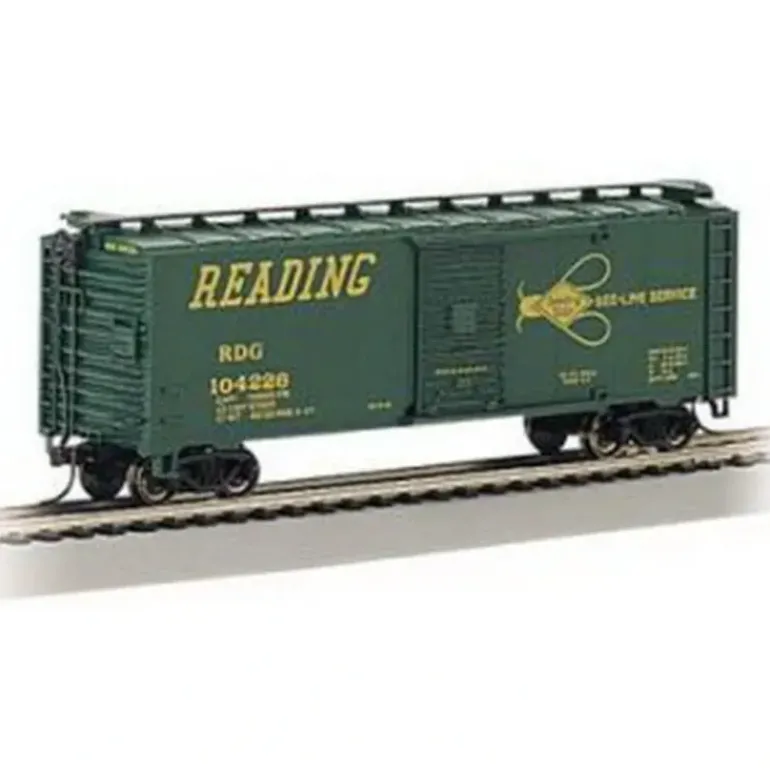 Bachmann 70060 N Scale Reading 40' Box Car #104226 - Model Train Junction: Quality Parts and Art Supplies