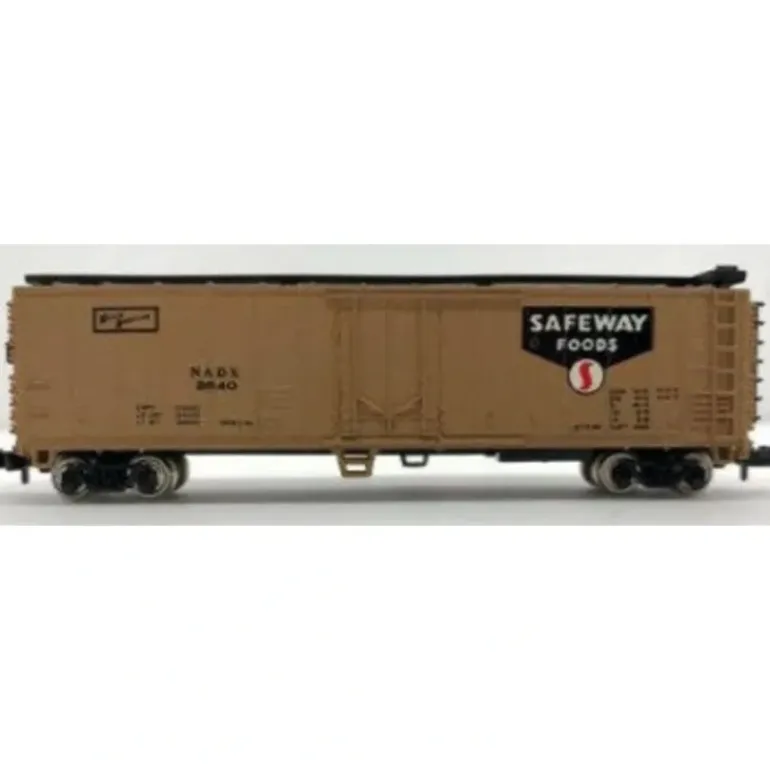 Bachmann 70950 N Scale Safeway Foods Single Door Boxcar #2540 - Model Train Junction: Quality Parts and Art Supplies