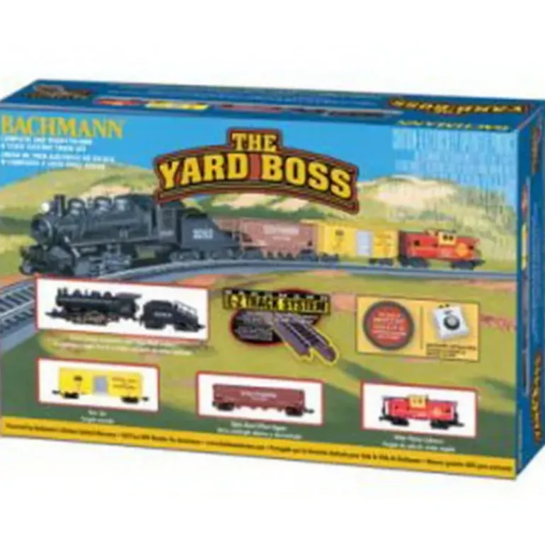Bachmann 24014 N Scale Yard Boss Santa Fe Steam Starter Freight Train Set - Model Train Junction: Quality Parts and Art Supplies