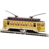 Bachmann 61098 N Scale Yellow Brill Market Street Trolley #36 - Model Train Junction: Quality Parts and Art Supplies