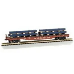 Bachmann 18969 N Seaboard System Flatcar w/Steel Load - Model Train Junction: Quality Parts and Art Supplies