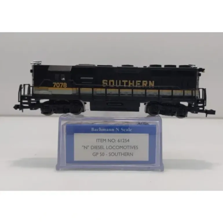 Bachmann 61254 N Southern Railway EMD GP50 High Nose Diesel Locomotive #7078 - Model Train Junction: Quality Parts and Art Supplies
