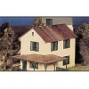 Bachmann 45971 O Plasticville Rural Two-Story House Classic Building Kit - Model Train Junction: Quality Parts and Art Supplies