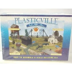 Bachmann 45976 O Plasticville Union Station Building Kit - Model Train Junction: Quality Parts and Art Supplies