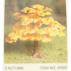Bachmann 49002 O Scale Plasticville Autumn Shade Trees Kit (Box of 3) - Model Train Junction: Quality Parts and Art Supplies