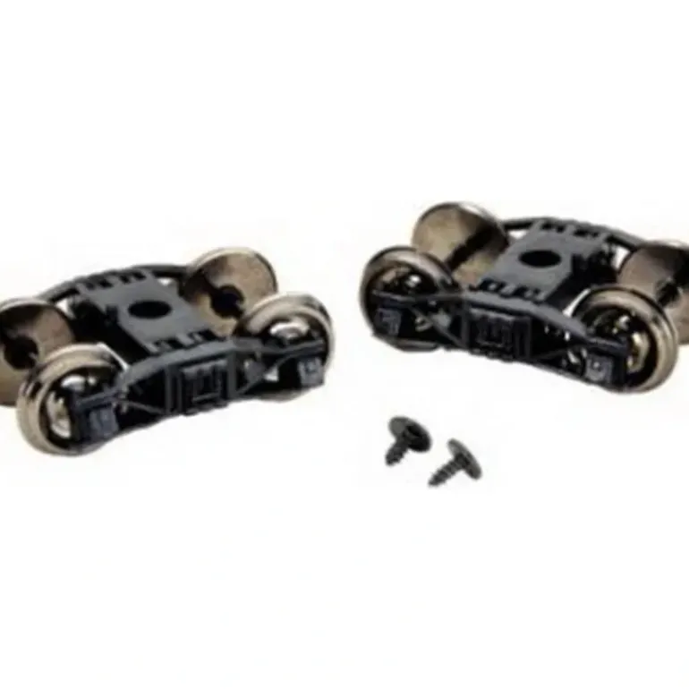 Bachmann 29903 On30 Long Wheelbase Arch Bar Freight Trucks (Set of 2) - Model Train Junction: Quality Parts and Art Supplies