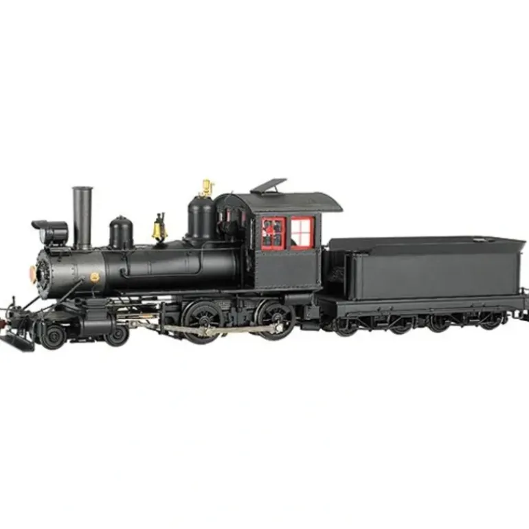 Bachmann 28304 On30 Painted & Unlettered 4-4-0 American Steel Cab w/DCC Loco - Model Train Junction: Quality Parts and Art Supplies