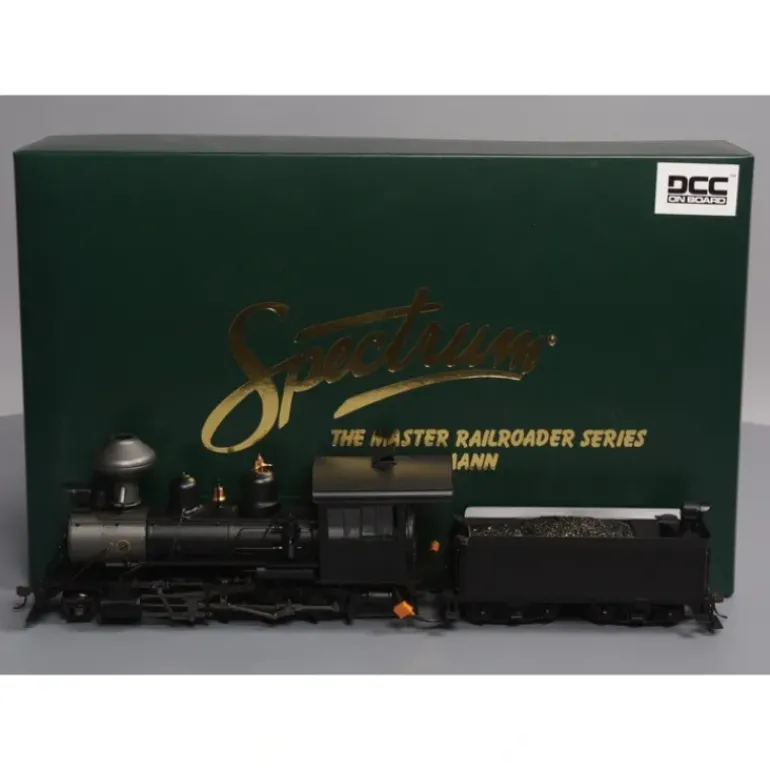 Bachmann 25999 On30 Painted & Unlettered 2-8-0 Steam Locomotive w/DCC - Model Train Junction: Quality Parts and Art Supplies
