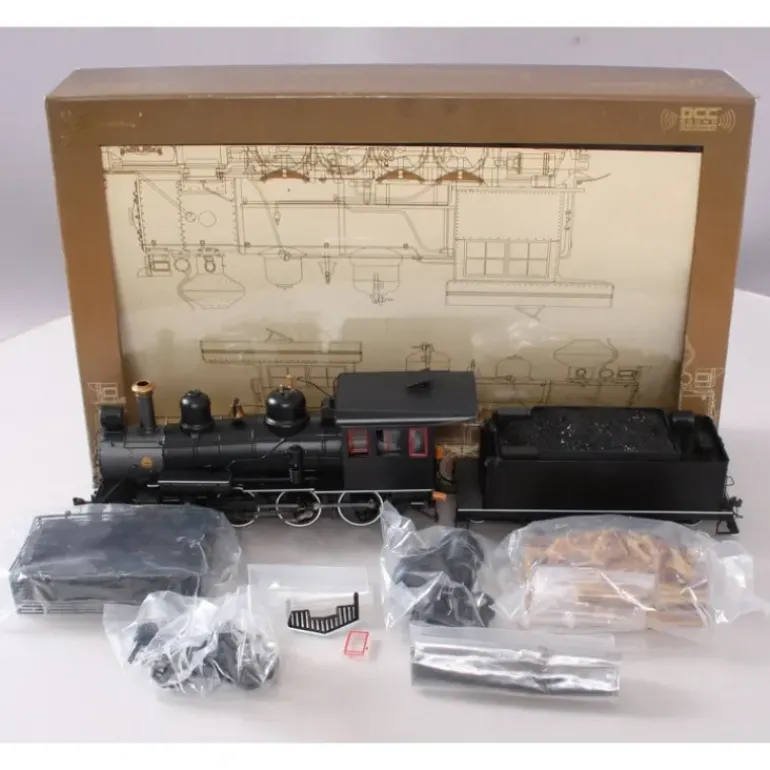 Bachmann 28901 On30 Painted & Unlettered 4-6-0 Steel Cab w/Sound & DCC - Model Train Junction: Quality Parts and Art Supplies