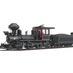 Bachmann 28326 On30 Painted & Unlettered 4-4-0 American Steel Cab w/DCC Loco - Model Train Junction: Quality Parts and Art Supplies