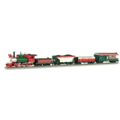 Bachmann 25019 On30 Santa''s Express Steam Passenger Trainset - Model Train Junction: Quality Parts and Art Supplies