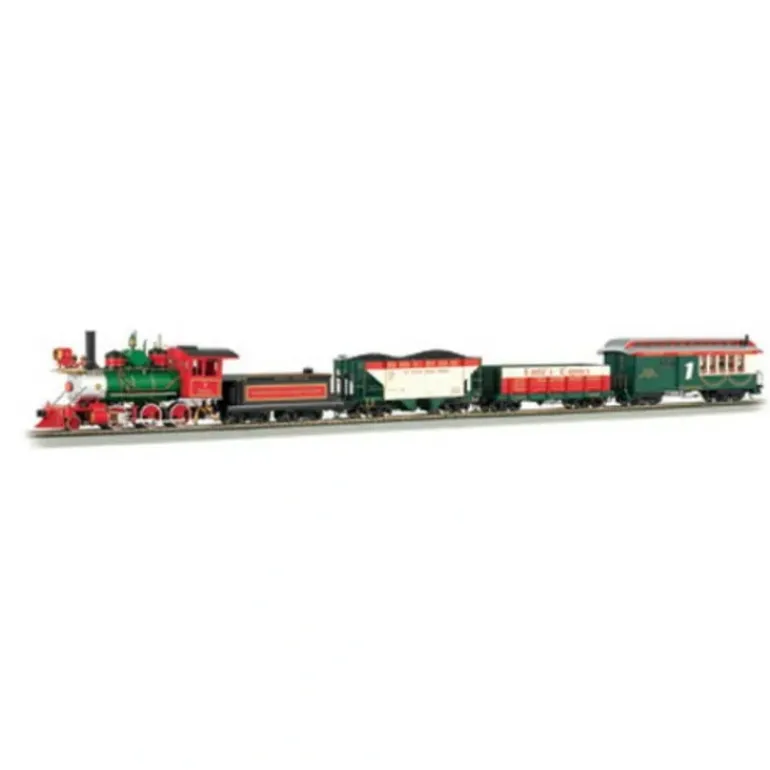 Bachmann 25019 On30 Santa''s Express Steam Passenger Trainset - Model Train Junction: Quality Parts and Art Supplies