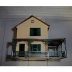 Bachmann 45971 Plasticville Two Story House Kit - Model Train Junction: Quality Parts and Art Supplies