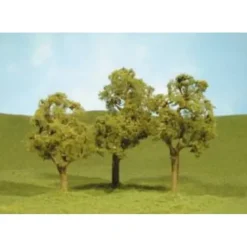 Bachmann 32008 3"-4" Elm Trees Scene Scapes (Pack of 3) - Model Train Junction: Quality Parts and Art Supplies