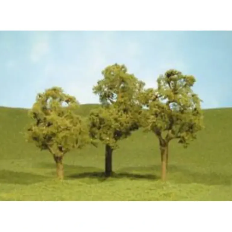 Bachmann 32008 3"-4" Elm Trees Scene Scapes (Pack of 3) - Model Train Junction: Quality Parts and Art Supplies