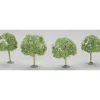Bachmann 32113 Scene Scapes 2 1/4"-2 1/2" Oak Trees (Set of 4) - Model Train Junction: Quality Parts and Art Supplies