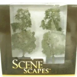 Bachmann 32209 Scene Scapes 8" Sycamore Trees (Set of 2) - Model Train Junction: Quality Parts and Art Supplies