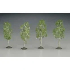 Bachmann 32110 Scene Scapes 2.5"-2.75" Aspen Trees (Set of 4) - Model Train Junction: Quality Parts and Art Supplies