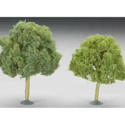 Bachmann 32213 Scene Scapes 4.5"-5" Oak Trees (Set of 2) - Model Train Junction: Quality Parts and Art Supplies