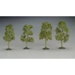 Bachmann 32109 Scene Scapes 2.5"-2.75" Sycamore Trees (Set of 4) - Model Train Junction: Quality Parts and Art Supplies