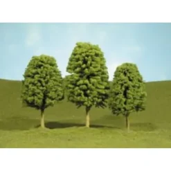 Bachmann 32006 Scene Scapes 3"-4" Deciduous Trees (Set of 3) - Model Train Junction: Quality Parts and Art Supplies