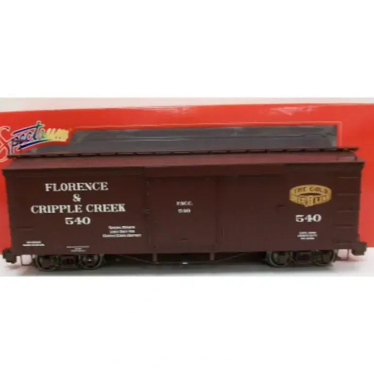 Bachmann 88097 Spectrum Florence and Cripple Creek Boxcar #540 - Model Train Junction: Quality Parts and Art Supplies