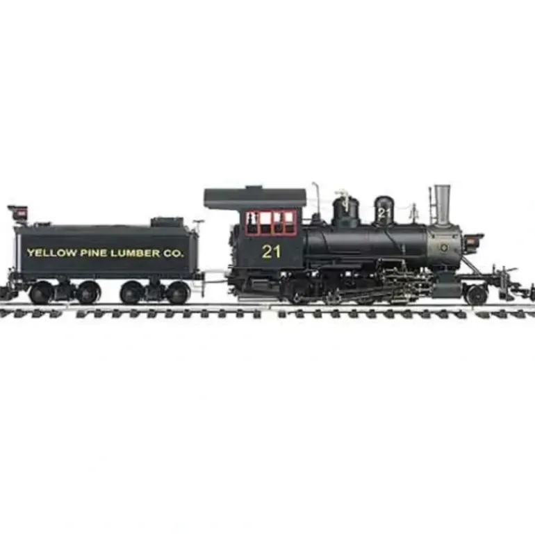 Bachmann 81294 Yellow Pine Lumber 2-8-0 Steam Locomotive & Tender - Model Train Junction: Quality Parts and Art Supplies