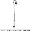 Berkshire Valley 510 O Fish Hook Flood Lamp Undecorated - Model Train Junction: Quality Parts and Art Supplies