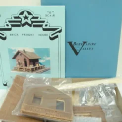 Berkshire Valley 802 O Gauge Brick Freight House Building Kit - Model Train Junction: Quality Parts and Art Supplies