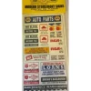Blair Line 150 HO Modern Storefront Signs Sheet (Pack of 2) - Model Train Junction: Quality Parts and Art Supplies
