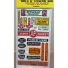 Blair Line 158 HO "Main St. III" Storefront Signs Sheet (Pack of 2) - Model Train Junction: Quality Parts and Art Supplies