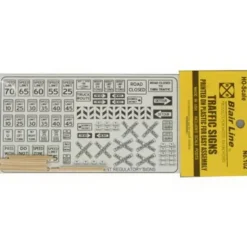 Blair Line 102 HO Scale Regulatory Signs #1 - Model Train Junction: Quality Parts and Art Supplies