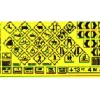 Blair Line 105 HO Scale Warning Signs #1 - Model Train Junction: Quality Parts and Art Supplies