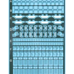 BLMA Models 8500 Diesel Detailing Set #1 - Model Train Junction: Quality Parts and Art Supplies